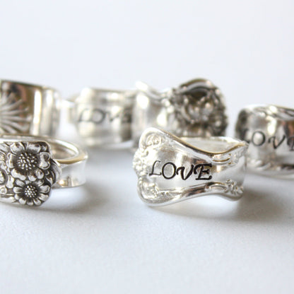 Vintage Spoon Rings - Made in the USA