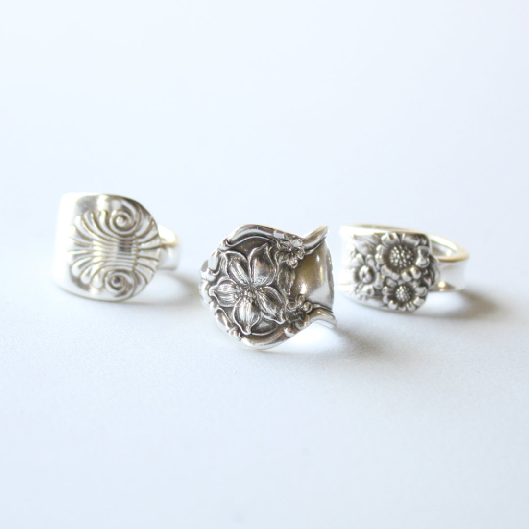 Vintage Spoon Rings - Made in the USA