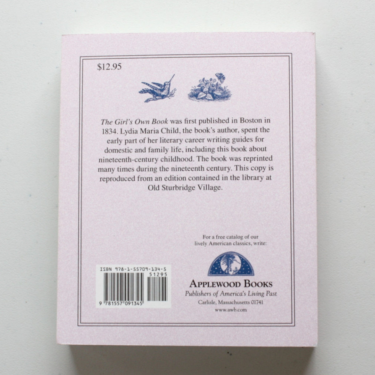 Girl's Own Book - Made in the USA