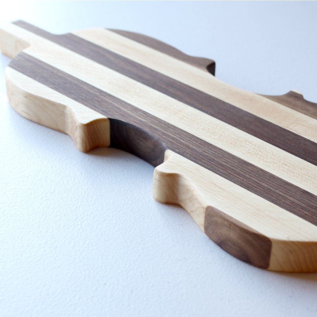 Violin Cutting Board and Charcuterie Board - Made in the USA