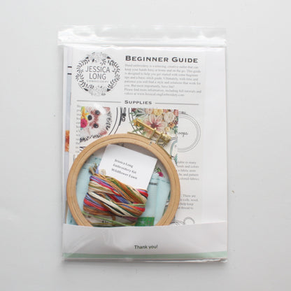 Embroidery Kit - Wildflower Fawn - Made in the USA