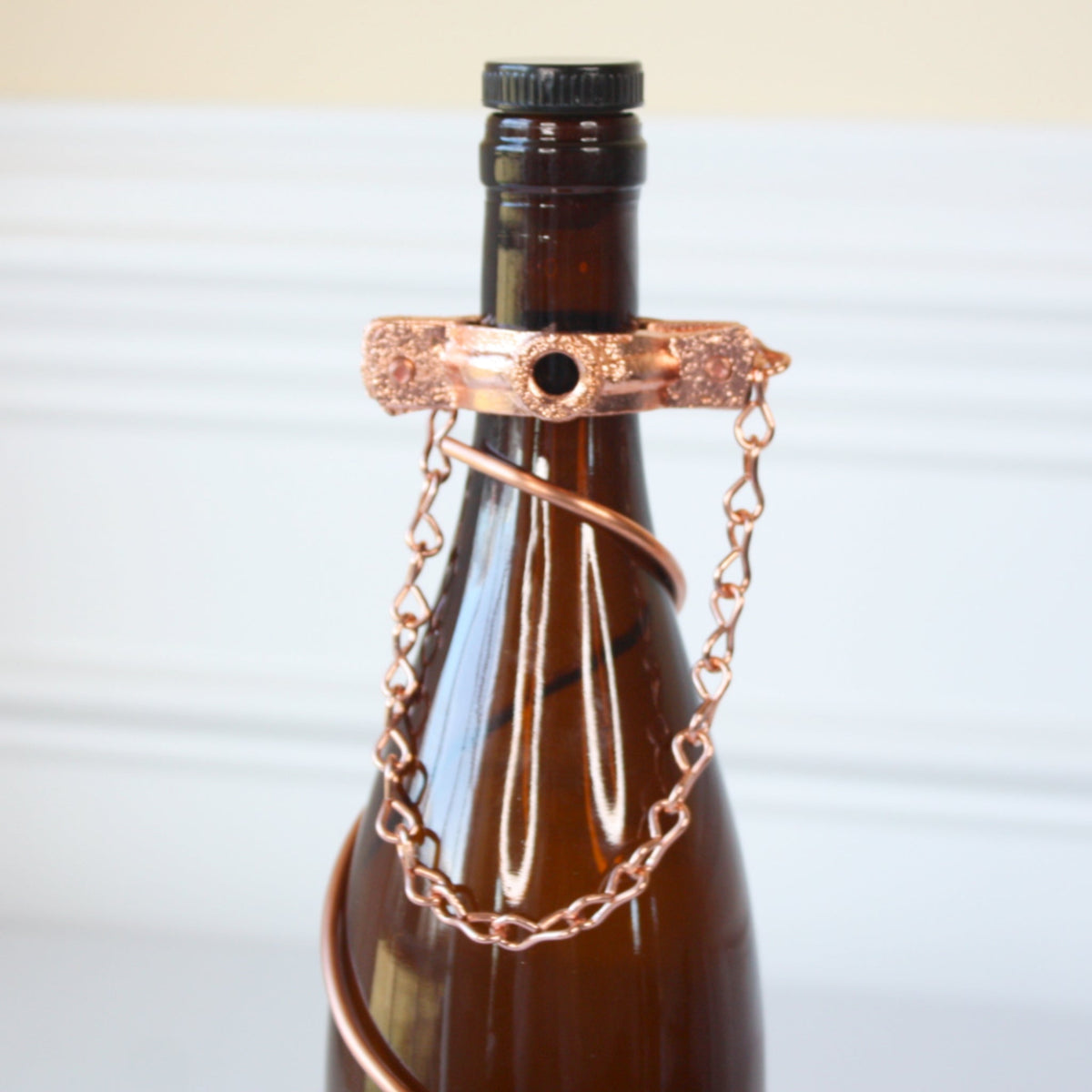 Wine Bottle Bird Feeder - Made in the USA