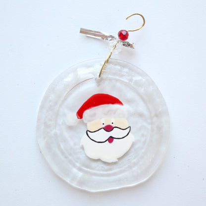 Wine Bottle Glass Ornaments - Made in the USA