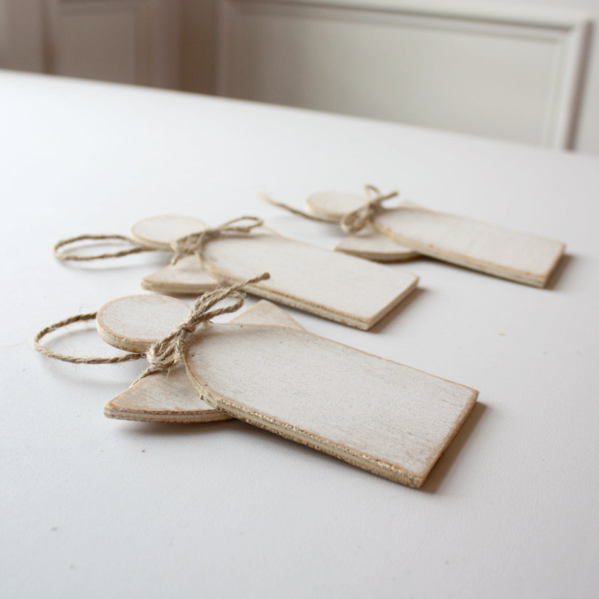 Handmade Wood Angel Ornaments - Made in the USA