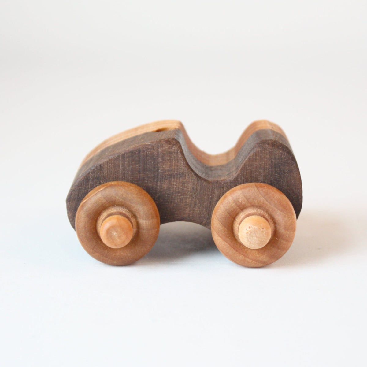 Wooden Toy 4 Car Fun Pack with Case - Made in the USA
