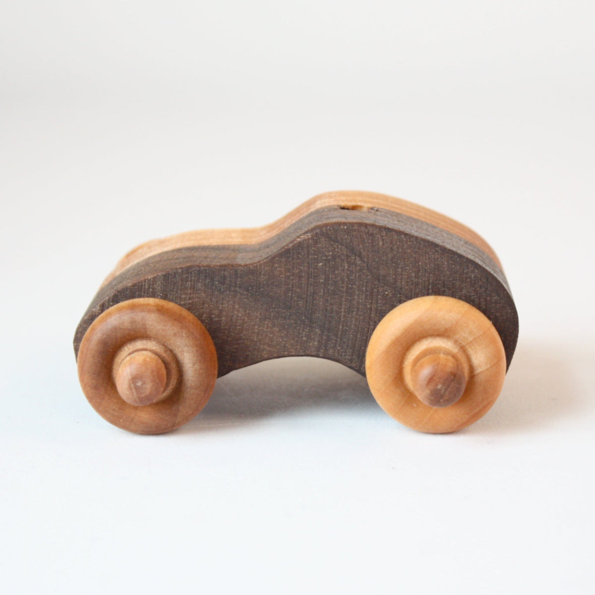 Wooden Toy 4 Car Fun Pack with Case - Made in the USA