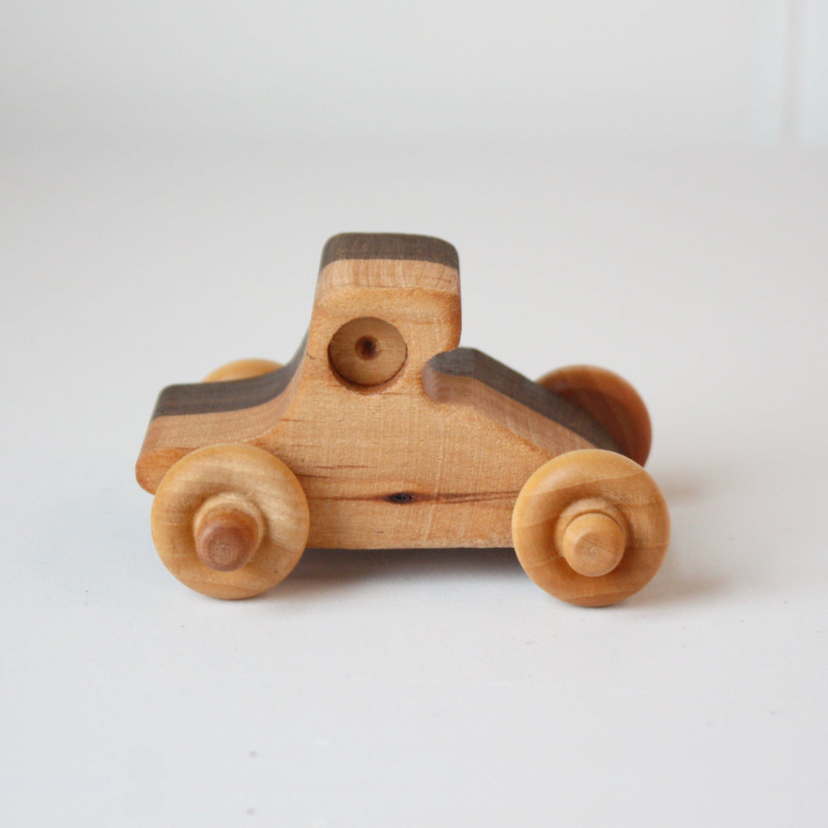 Wooden Transporter Truck with 3 Cars - Made in the USA