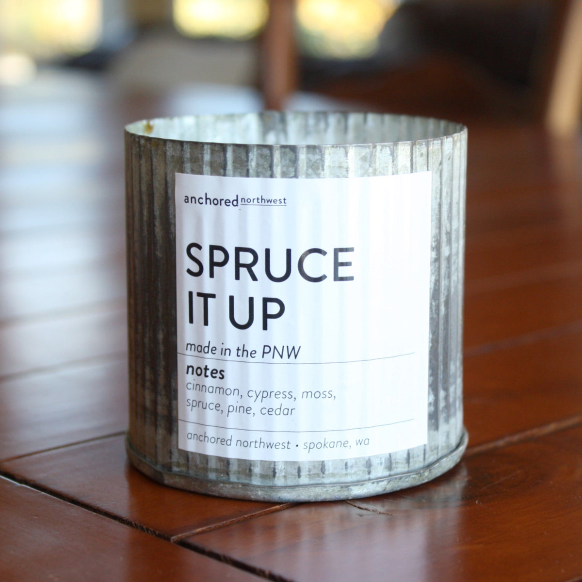 Wood Wick Soy Candle - Spruce it Up - Made in the USA