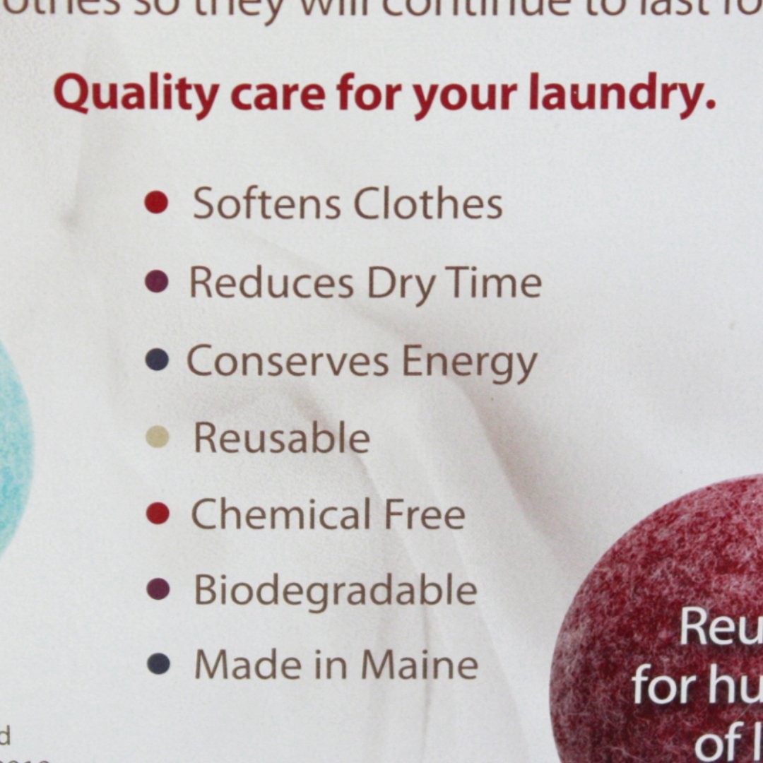 Large Wool Dryer Balls - Made in the USA