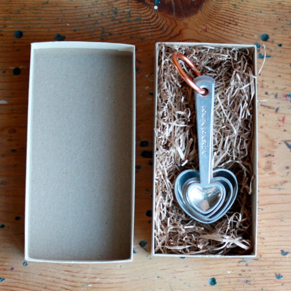 Zinc Measuring Spoons with Quotes - Made in the USA